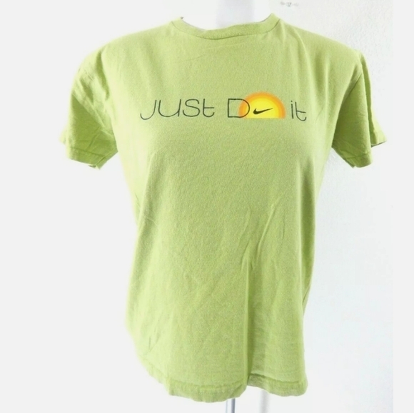 Vintage Y2K Nike Sunrise Graphic Tee Just Do It - Picture 1 of 4